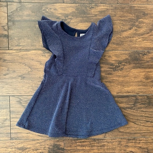 Epic Threads Girls Metallic Flutter Dress, Size 2T - Picture 2 of 9